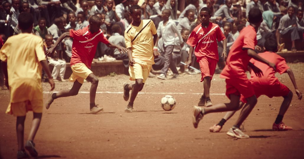 Fussballspiel in Äthiopien._©GEMEINSAM FÜR AFRIKA