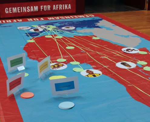 Das Vernetzungsspiel: Spurensuche Afrika-Europa ©GEMEINSAM FÜR AFRIKA
