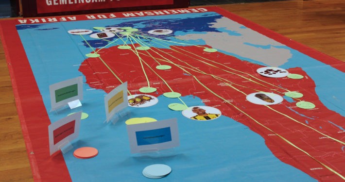 Das Vernetzungsspiel: Spurensuche Afrika-Europa ©GEMEINSAM FÜR AFRIKA