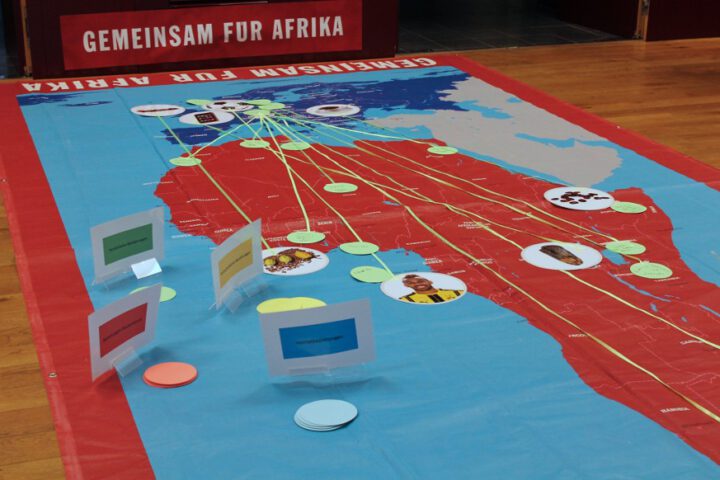 Das Vernetzungsspiel: Spurensuche Afrika-Europa ©GEMEINSAM FÜR AFRIKA