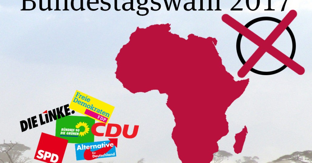 Bundestagswahl 2017: Parteien und ihre Afrikapolitik