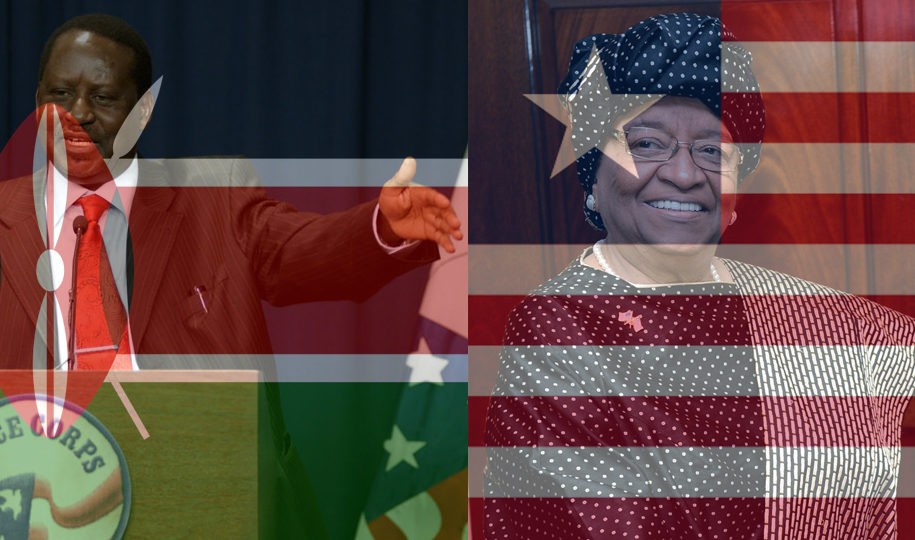 Odinga nimmt nicht an Neuwahlen in kenia Teil. Liberia sucht Nachfolger von Johnson Sirleaf.