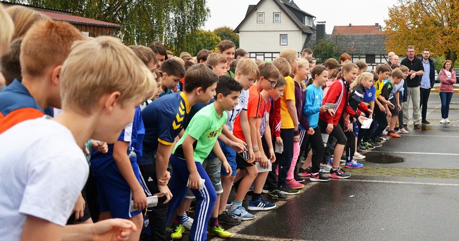 Gesamtschule Niederaula startet den "Run for help" zugunsten von GEMEINSAM FÜR AFRIKA