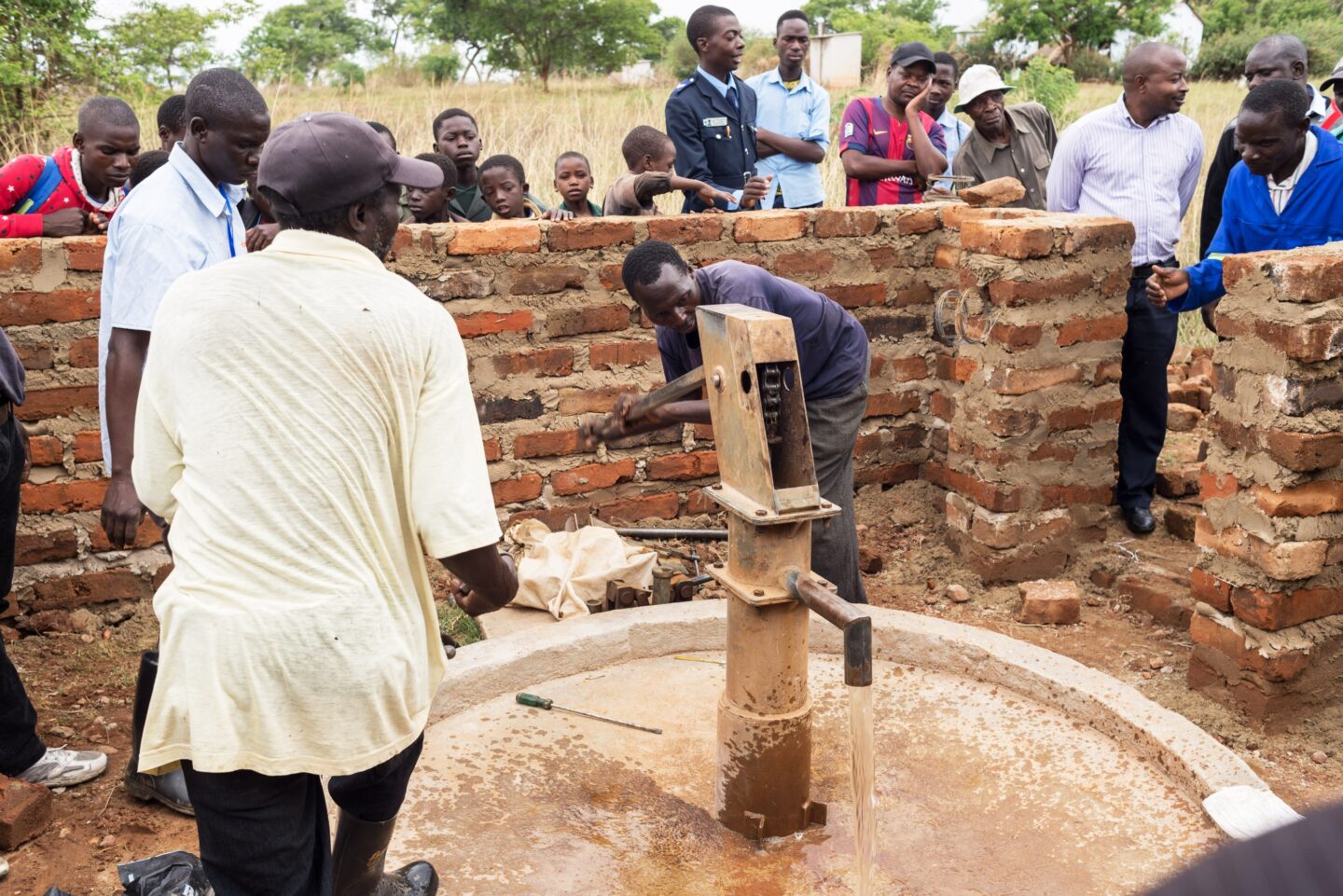 Sambia-Reise: Brunnenprojekt in Mukuni. Foto: GEMEINSAM FÜR AFRIKA