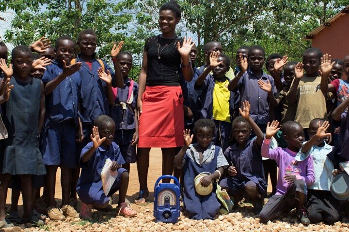 Sambia-Reise: Radioschule in Chikuni. Foto: GEMEINSAM FÜR AFRIKA