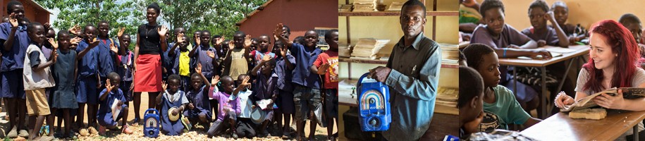 Sambia-Reise: Radioschule in Chikuni. Foto: GEMEINSAM FÜR AFRIKA