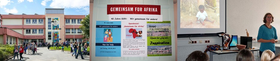 Gesamtschule Niederaula: Spendenaktion für GEMEINSAM FÜR AFRIKA