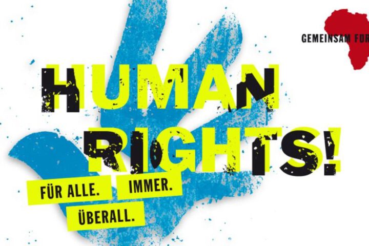 GEMEINSAM FÜR AFRIKA setzt sich für Menschenrechte ein. Für alle. Immer. Überall._©GEMEINSAM FÜR AFRIKA