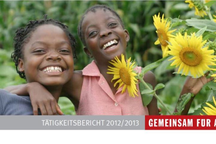 Jahresbericht GEMEINSAM FÜR AFRIKA12/13._©GEMEINSAM FÜR AFRIKA