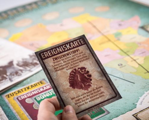 Gruppenspiel Spurensuche: Foto von den Spielmaterialien_©Ralf Rebmann
