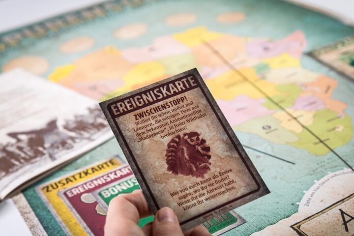 Gruppenspiel Spurensuche: Foto von den Spielmaterialien_©Ralf Rebmann