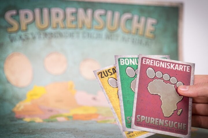 Gruppenspiel Spurensuche: Foto von den Spielkarten_©Ralf Rebmann