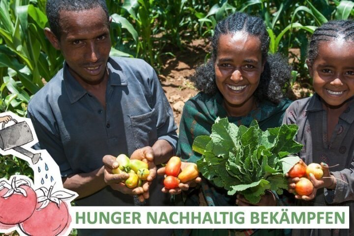 Die Mitgliedsorganisationen von GEMEINSAM FÜR AFRIKA setzen sich für eine vielfältige Ernährung ein._©Rainer Kwiotek/Menschen für Menschen