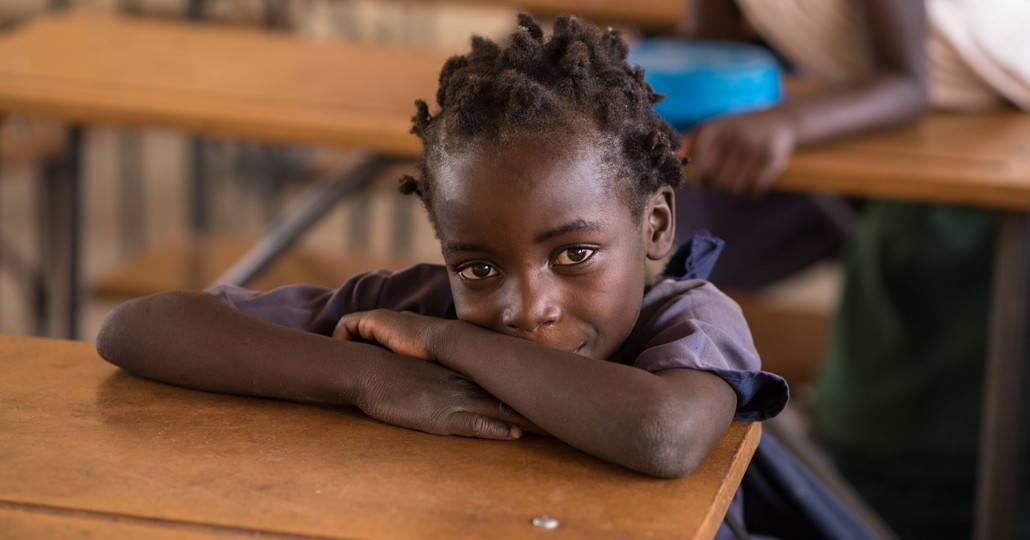 Ein Mädchen in der Schule _©Gemeinsam für Afrika