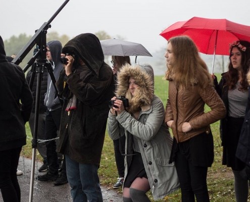 Schüler*innen der Realschule Netphen machen ein Musikvideo zum Thema "Liebe"_©Realschule Netphen