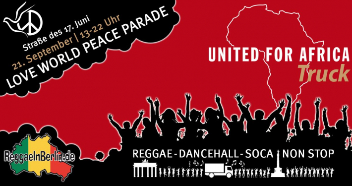 UNITED FOR AFRICA auf der Love World Peace Parade