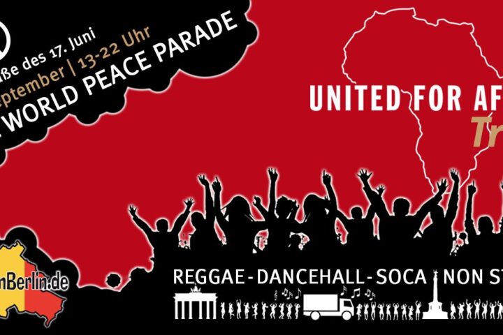UNITED FOR AFRICA auf der Love World Peace Parade