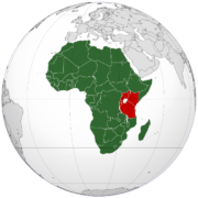 _©GfA, Adaption der Grafik „Orthographic map of Africa“ von Martin23230 (wikipedia.org), CC 3.0