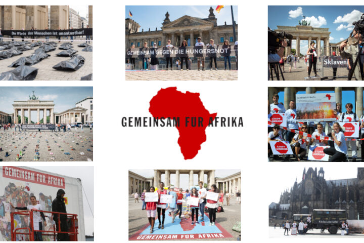 Afrikatag 2020 - Strassenaktion in Zeiten von Corona