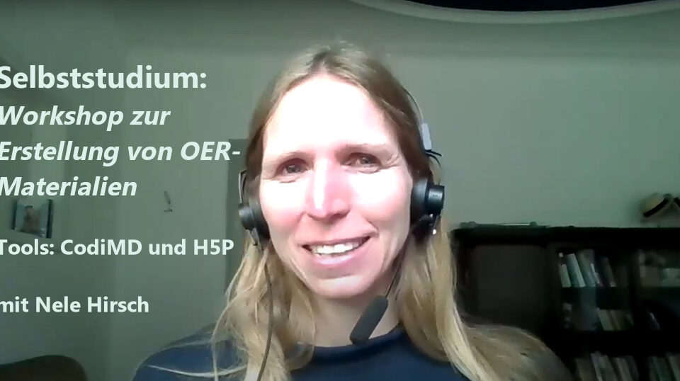 Titelbild OER-Selbstlernworkshop