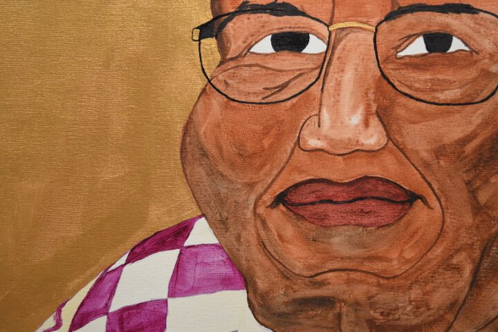 Gemälde von Chinua Achebe