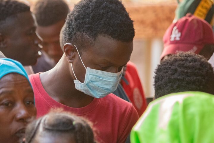 Symbolbild: Coronamaßnahmen in Afrika