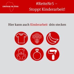 Produkte mit Kinderarbeit