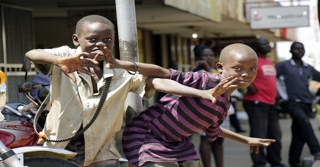 Straßenkinder in Mosambik