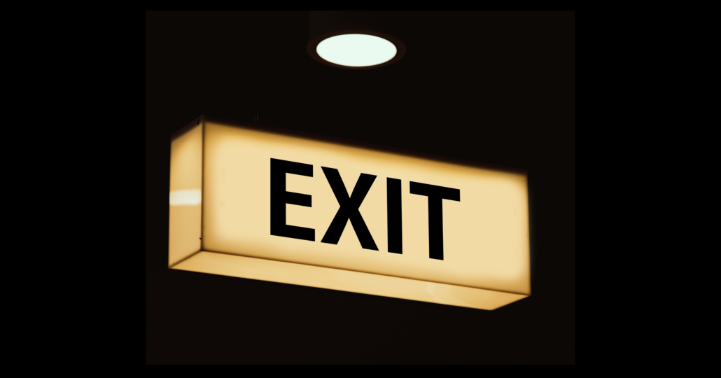 Exit-Schild