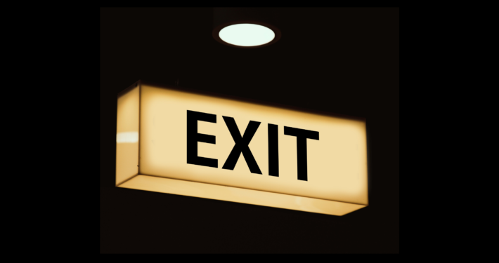 Exit-Schild