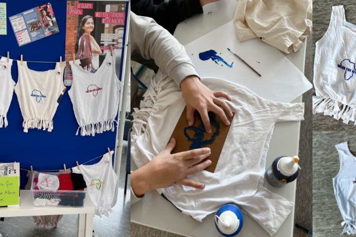 Spendenaktion United for Africa-Bag Erich Kästner-Schule in Maintal_©Meryem Yesilov