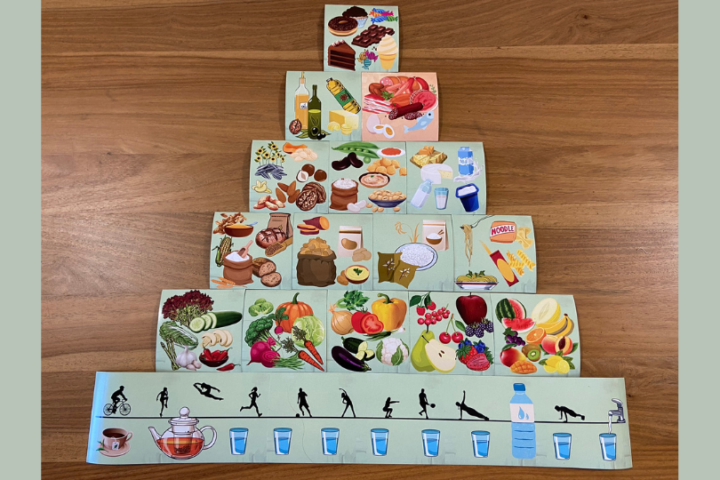 Gesundheitskoffer: Ernährungspyramide