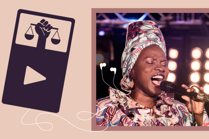 Mehr als eine Kunstform - Musik als Sprachrohr für politischen Aktivismus - Foto zeigt Angelique Kidjo; ©HankBate123, CC BY-SA 4.0, via Wikimedia Commons