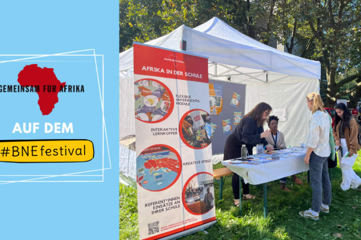 Gemeinsam für Afrika auf dem BNE-Festival