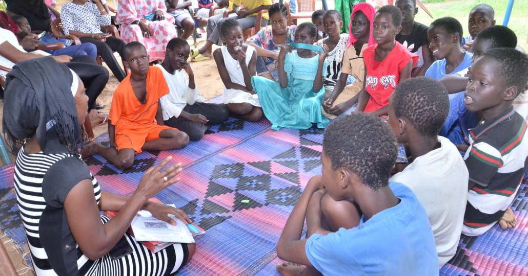ChildFund im Senegal: Aufklärung hinsichtlich Menstruationshygiene und Sexualität