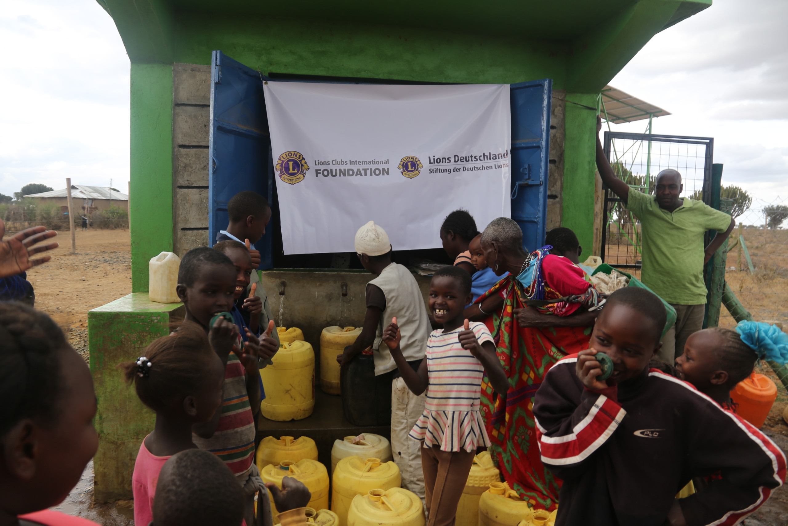 Die Stiftung der Deutschen Lions in Kenia: Wasser ist Leben