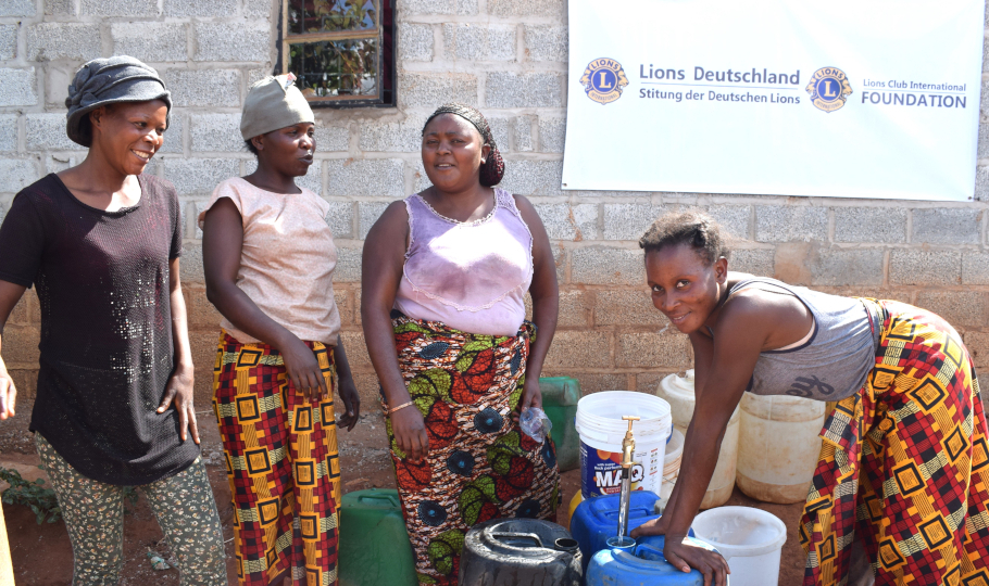 Die Stiftung der Deutschen Lions in Sambia: Wasser ist Leben