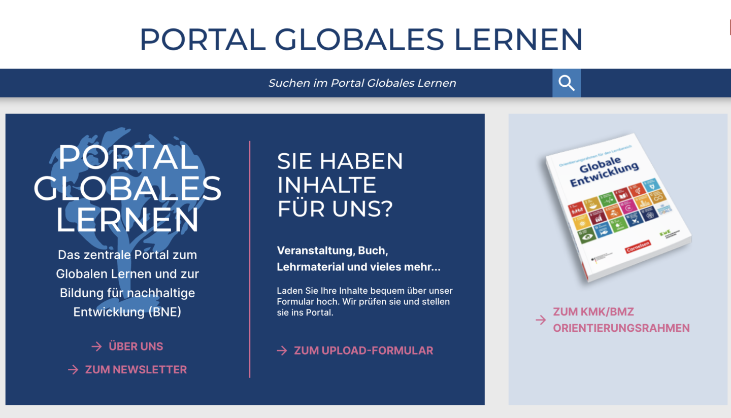 Portal Globales Lernen