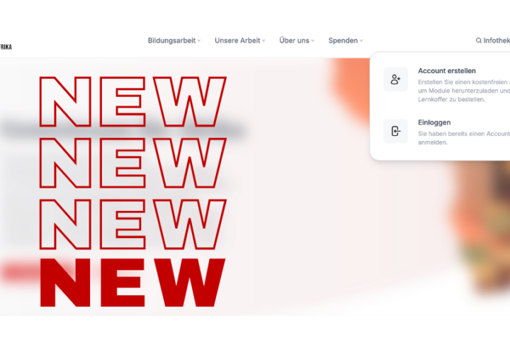 Gemeinsam für Afrika hat eine neue Webseite