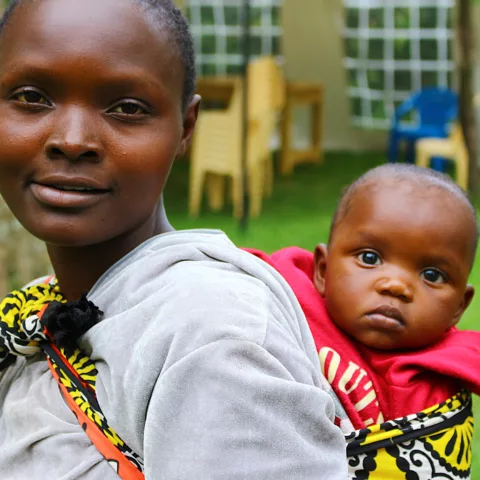 ChildFund Teenager-Mütter